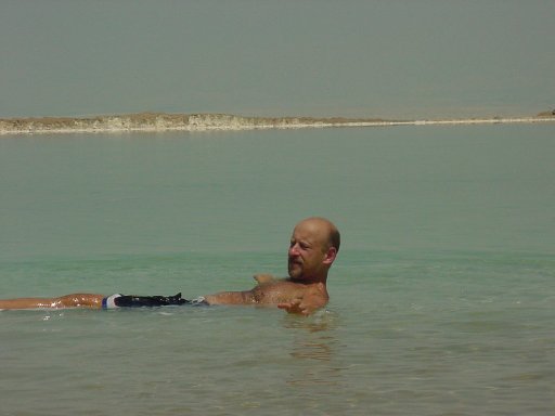 In the Dead Sea