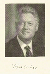 From the Inaugural invitation: A portrait of Bill Clinton