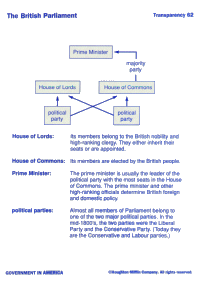 The British Parliament