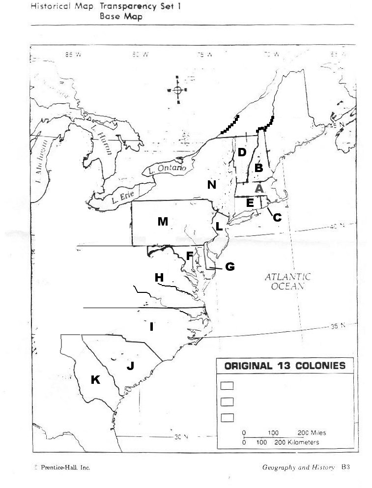 A) Place an unlabelled base map of the colonies on the overhead.