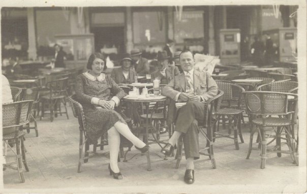 Pre-war image of the Rodrigues parents.
