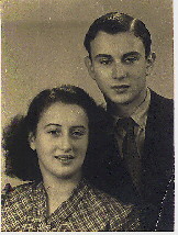 Image: Brother and Sister Elisabeth and Henry Rodrigues after WW2