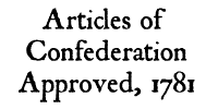 The Articles of Confederation are Ratified