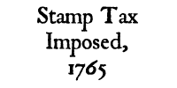 The Stamp Tax Imposed