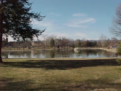 Baker Park facing west, Frederick, MD
