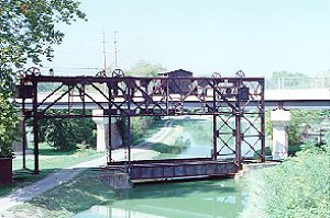 A lock on the C and O Canal in Maryland