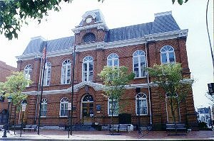 The Washington County Courthouse, Hagerstown, MD