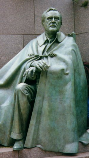 Image: FDR statue