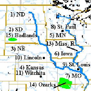 Map: The Heartland