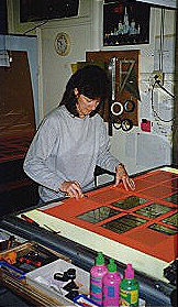 Image: A Worker At the HBP Printing Press