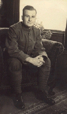 Ernest in military garb, 1939