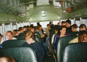 Image: A Busload of 9th Graders