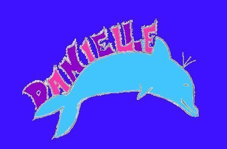 Danielle's bussiness card and link to dolphin research!