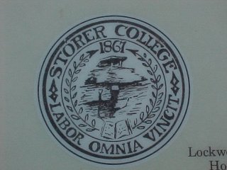 Storer College Emblem, Harpers ferry, W. Va