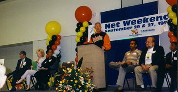 At the Net DayCelebration, 1997